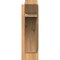 Ekena Millwork Thorton Slat Smooth Outlooker, Western Red Cedar, 5 1/2"W x 18"D x 18"H OUT06X18X18THR06SWR - alternate 2